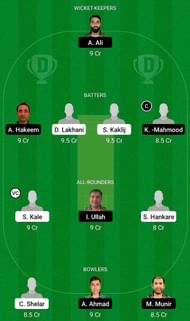 SMI vs HAM Fantasy Suggestion Team 1